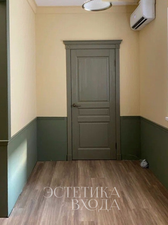 Межкомнатная дверь массив сосны пандора олива — изображение 3