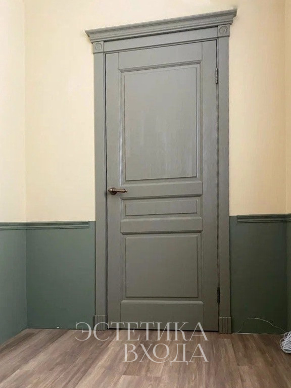 Межкомнатная дверь массив сосны пандора олива — изображение 4