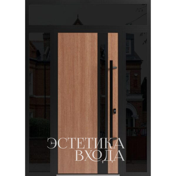 Входная дверь с вертикальной ручкой INTOUCH
