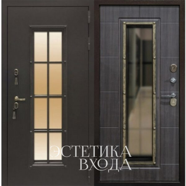 Входная дверь Агора муар бордо — изображение 3