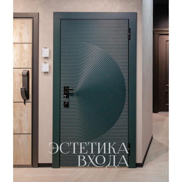 дверь малахит термо