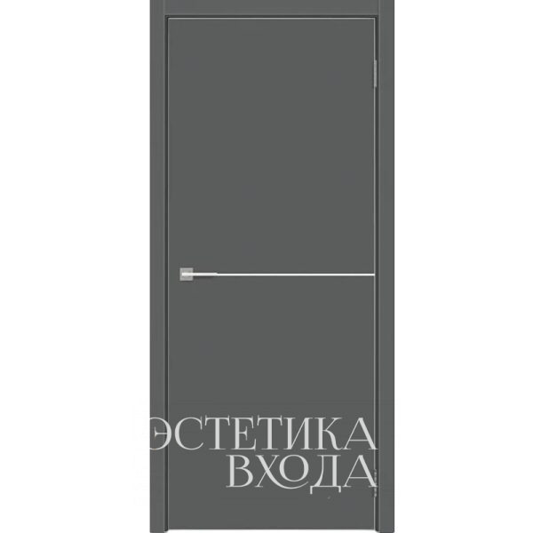 межкомнатная дверь 522 графит тандор