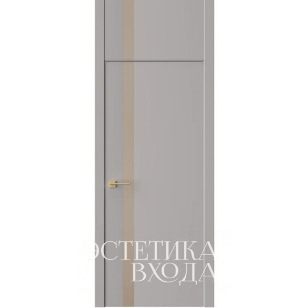 Межкомнатная дверь ЭКЗОТИКА 10E с фальш фрамугой West Style 1