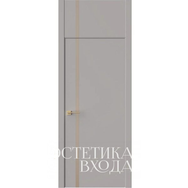 Межкомнатная дверь Стелла 3 с фальш фрамугой West Style