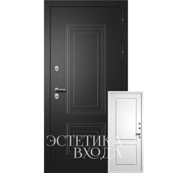 входная дверь FD шторм термо белый купить входную дверь с терморазрывом в Краснодаре