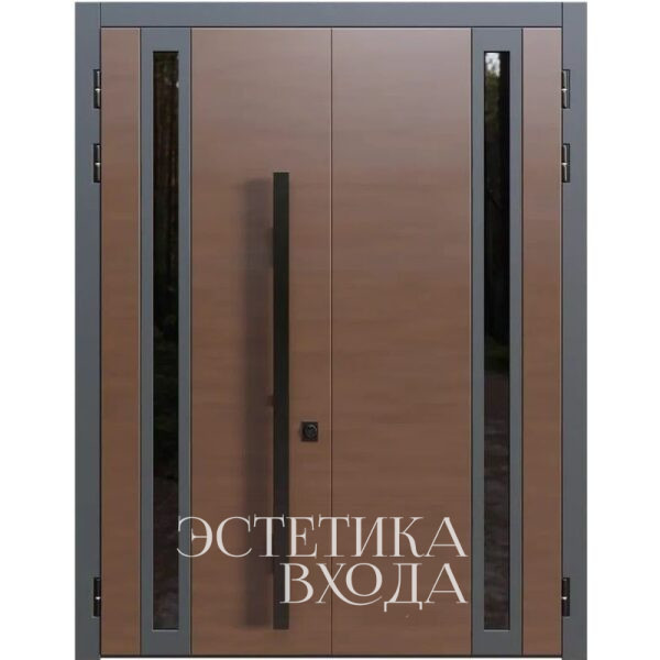 входная нестандартная дверь в дом краснодар