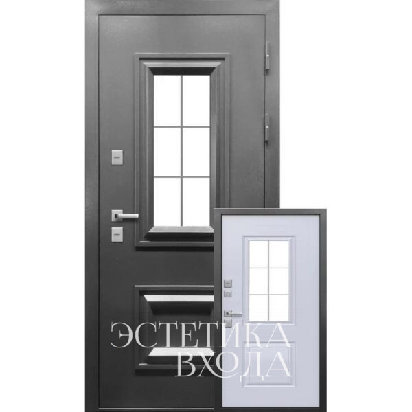 Входная дверь Luxor термо 3 графит букле