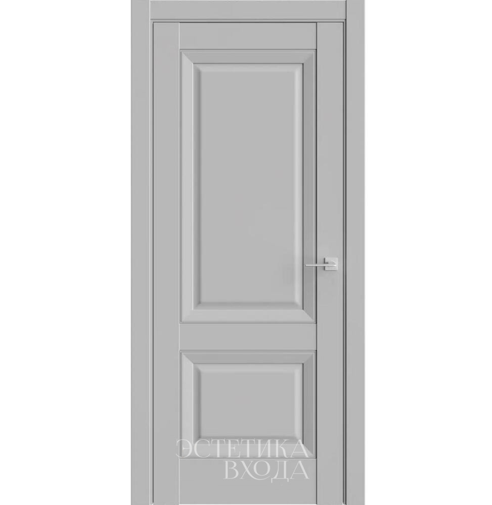 дверь виктория косо багет серый песок