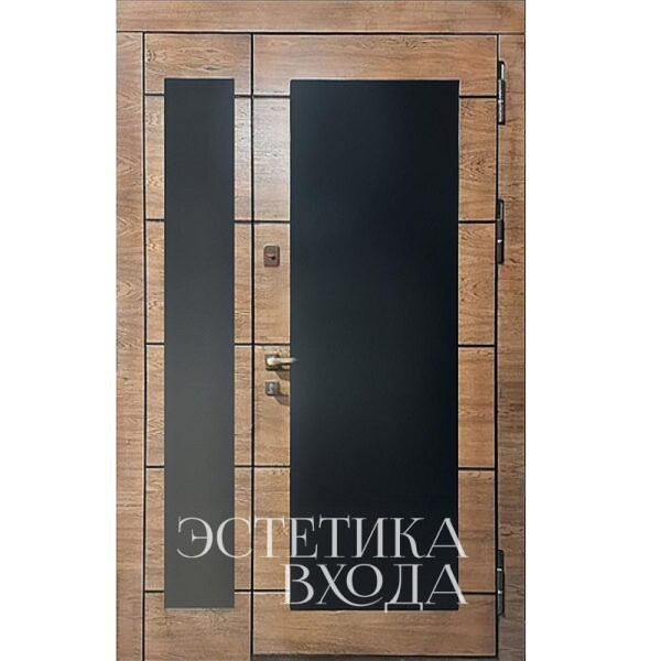 нестандартная входная дверь в дом под заказ Краснодар
