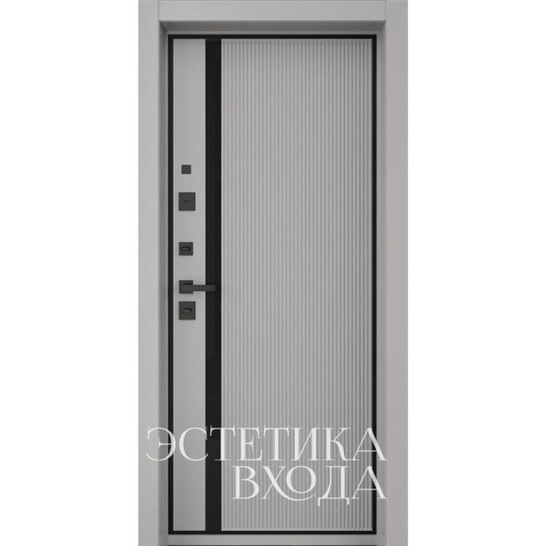 Откосы входная дверь / серый цвет