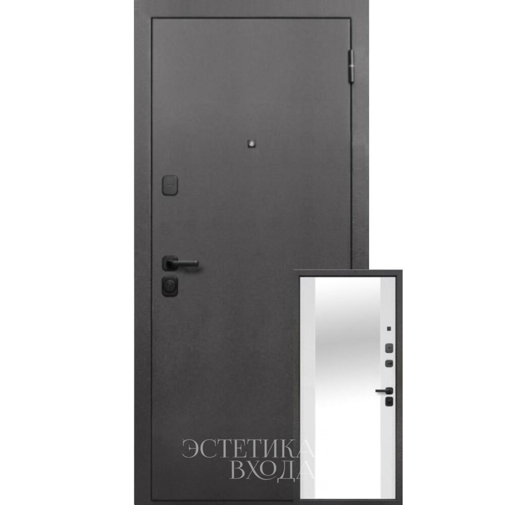 входная дверь Гарда зеркало 7см купить недорогую входную дверь с зеркалом Краснодар