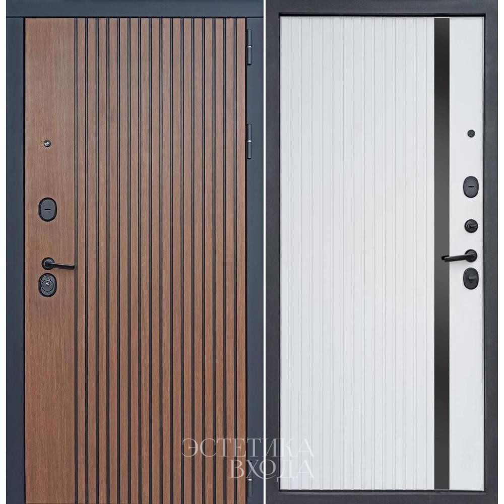 Входная дверь Юта дуб белая