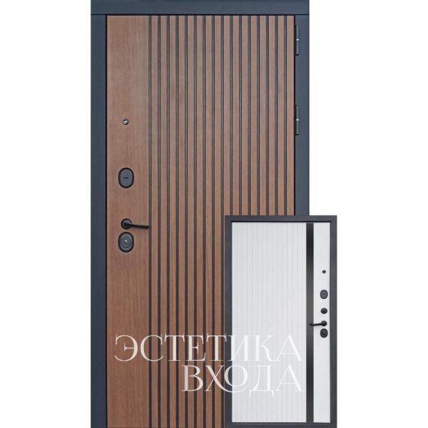 Входная дверь Юта дуб белая