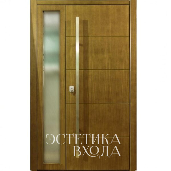 Нестандартная входная дверь в дом Краснодар