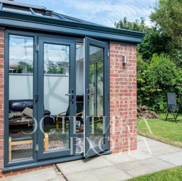 Алюминиевые двери