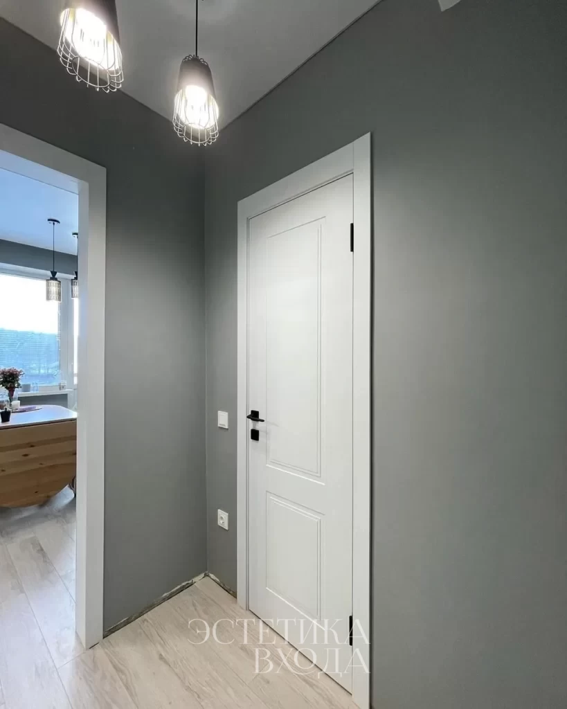 Межкомнатная дверь Кантата эмаль белая