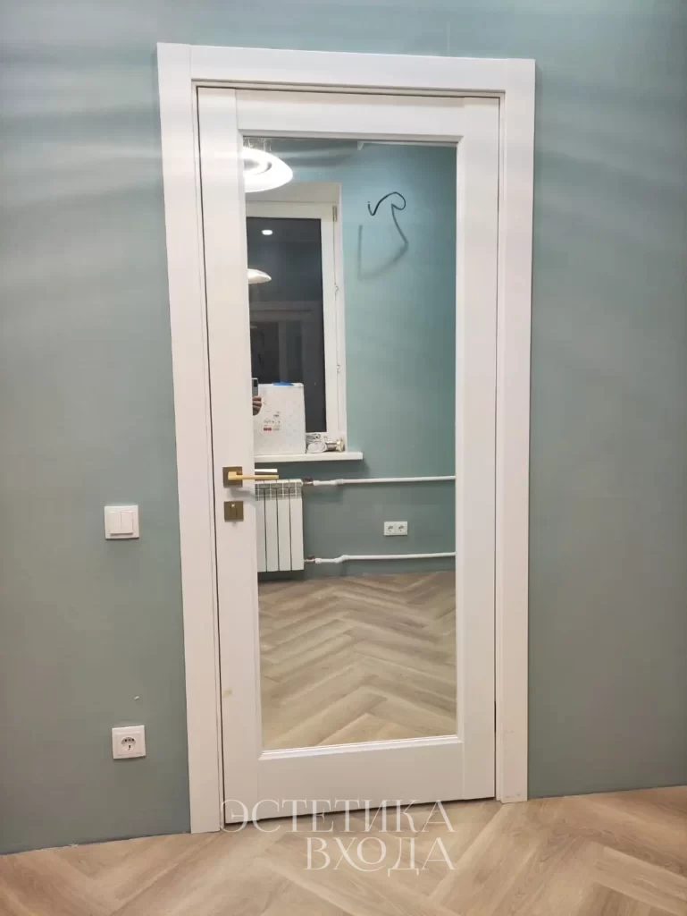 Межкомнатная дверь LVT-1 FL CV белый