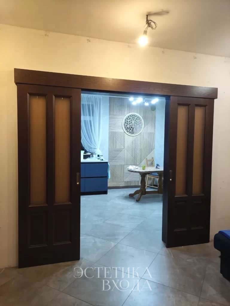 межкомнатная перегородка в шпоне волга