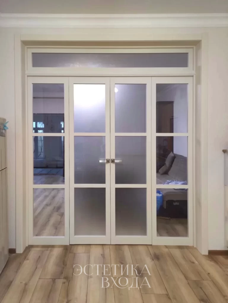 оптима порте перегородка распашная с фрамугой