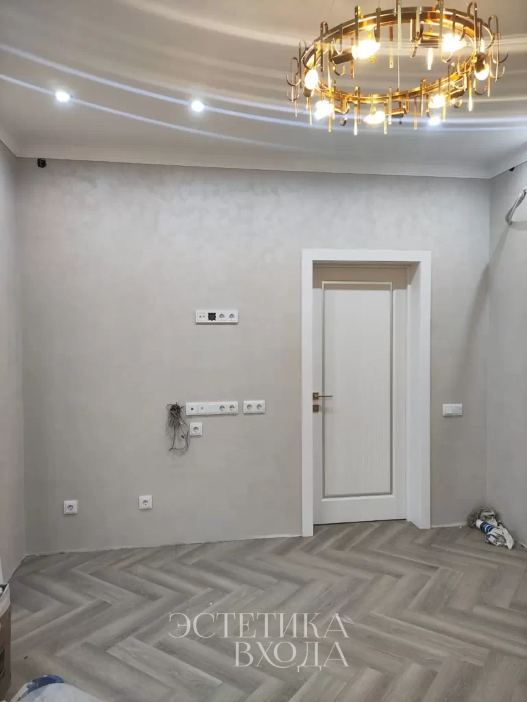 Межкомнатная дверь LVT-1 FL CV белый