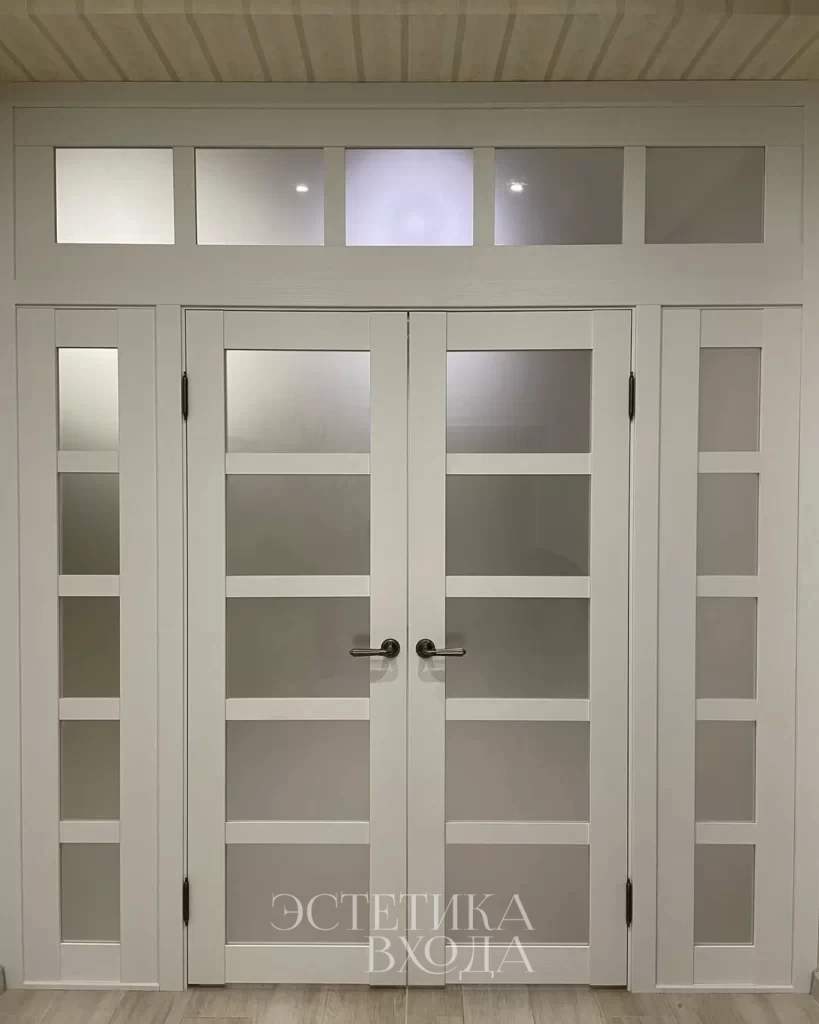 оптима порте перегородка распашная с фрамугой