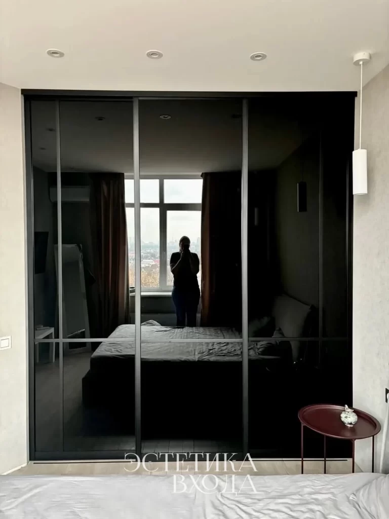 Алюминиевая перегородка в стиле Loft.