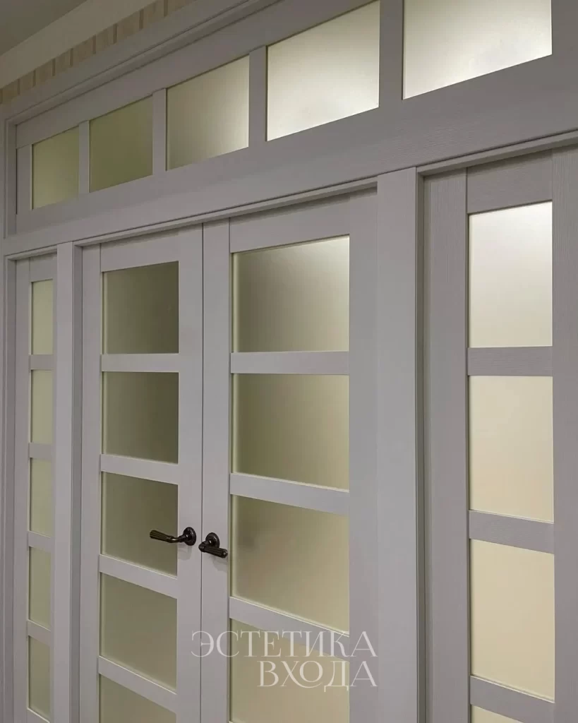 оптима порте перегородка распашная с фрамугой