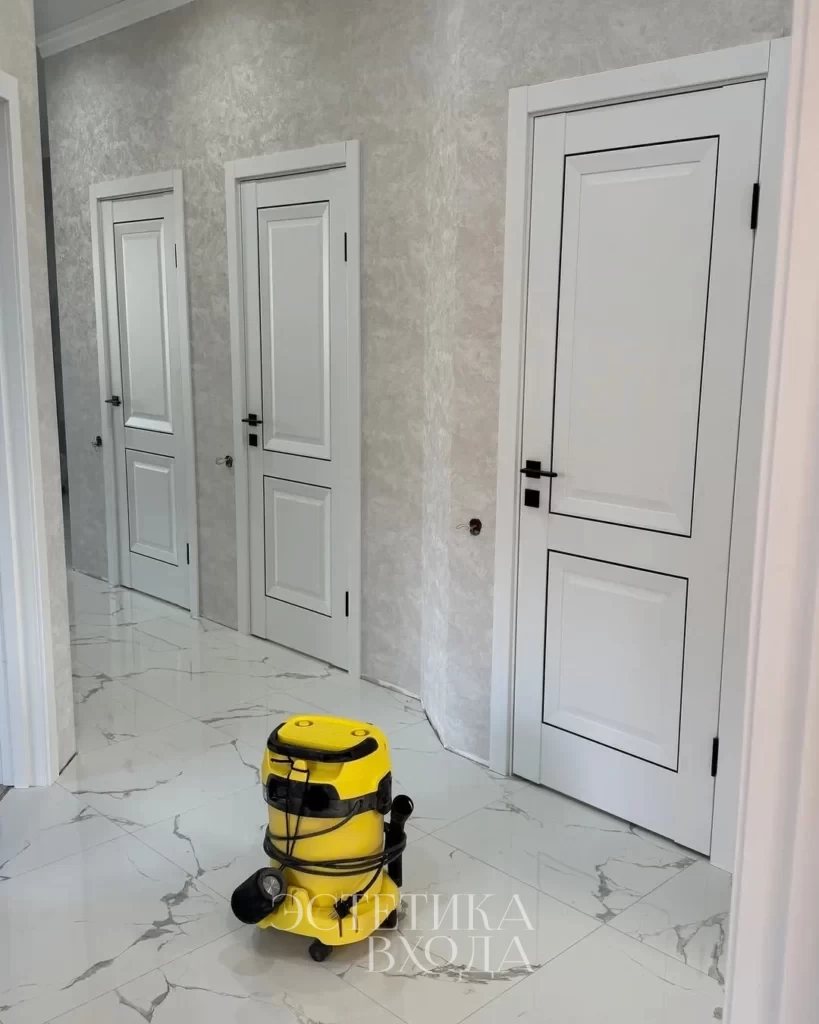 Межкомнатная дверь Виктория 6 косо багет