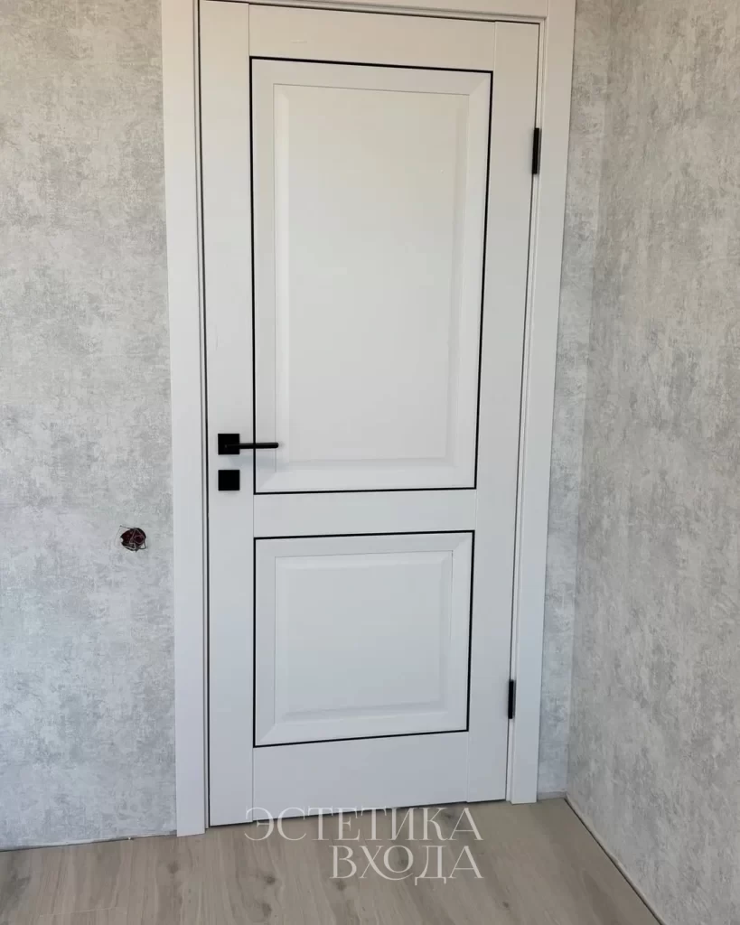 Межкомнатная дверь Виктория 6 косо багет