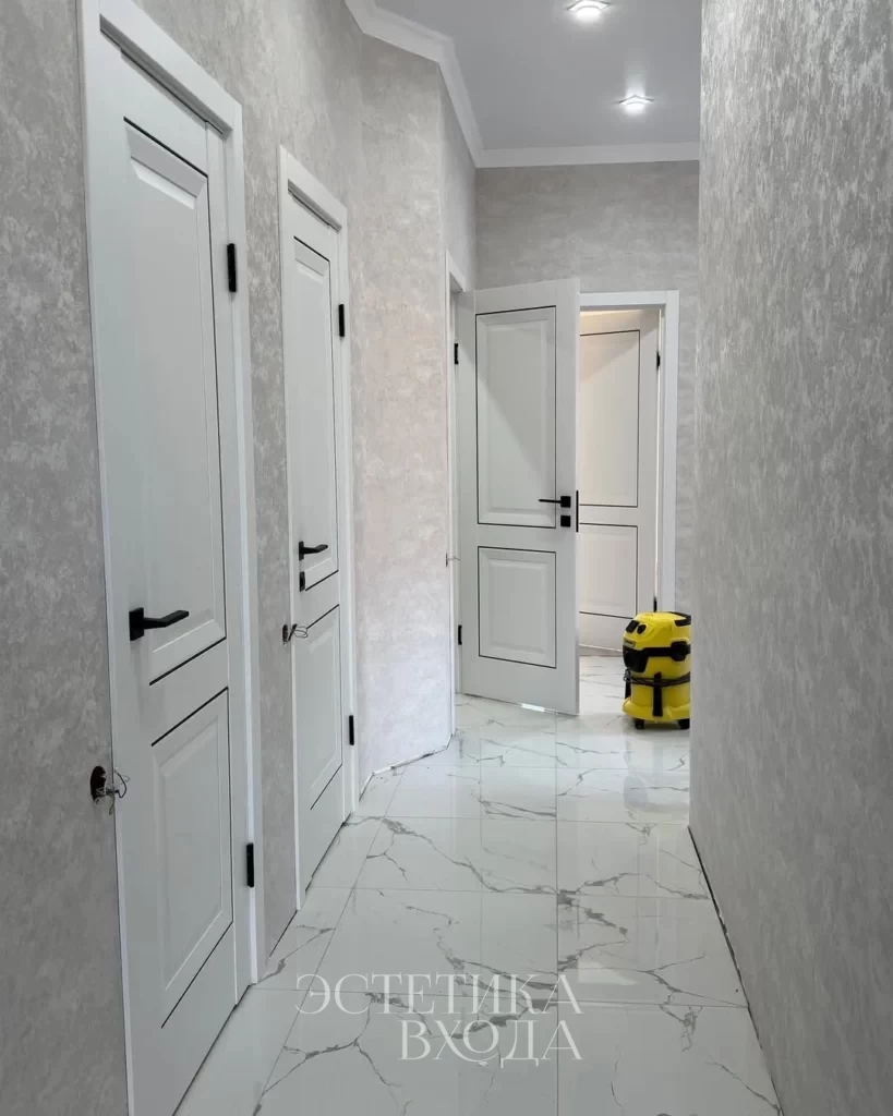 Межкомнатная дверь Виктория 6 косо багет