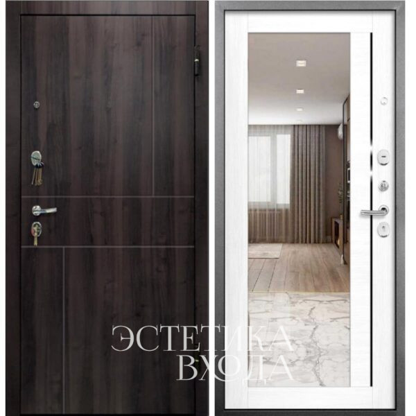 входная дверь Градо Зеркало купить входную дверь с зеркалом Краснодар