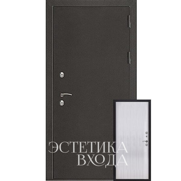 входная дверь Термо 3 антик серебро