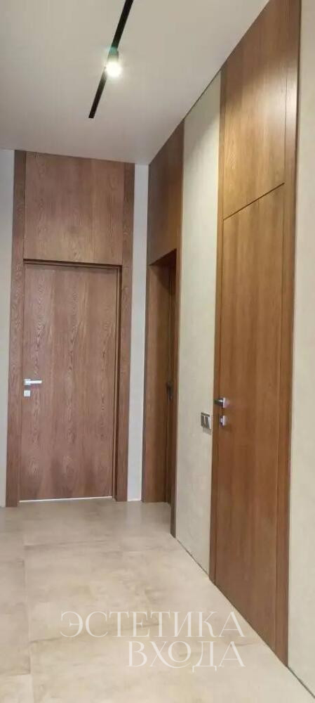 двери оникс дуб с фрамугой