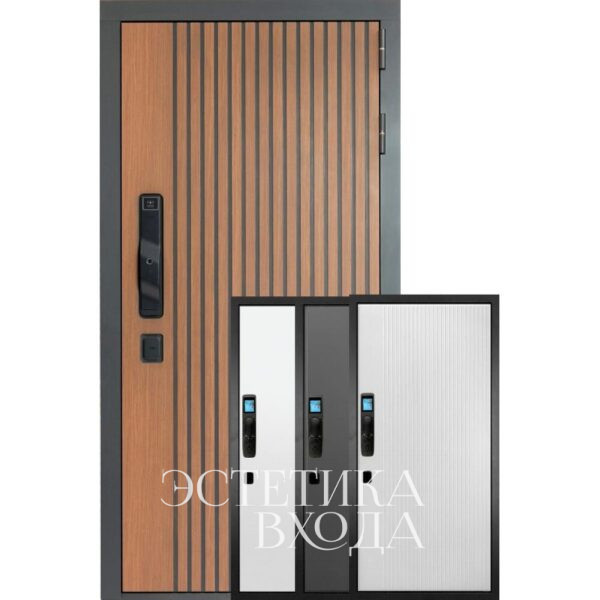 Входная дверь Гранит Шторм Dircode U800 разные панели