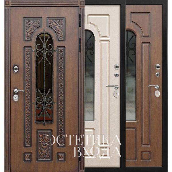 входная дверь венера с ковкой