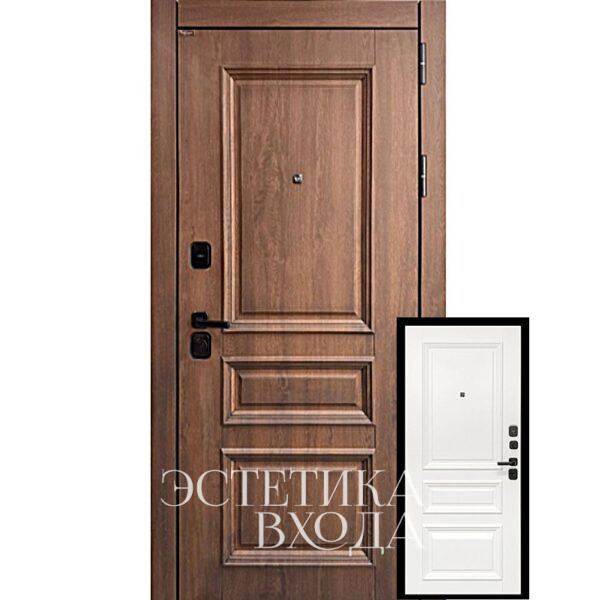 Входная дверь Модена Белая 960*2200мм