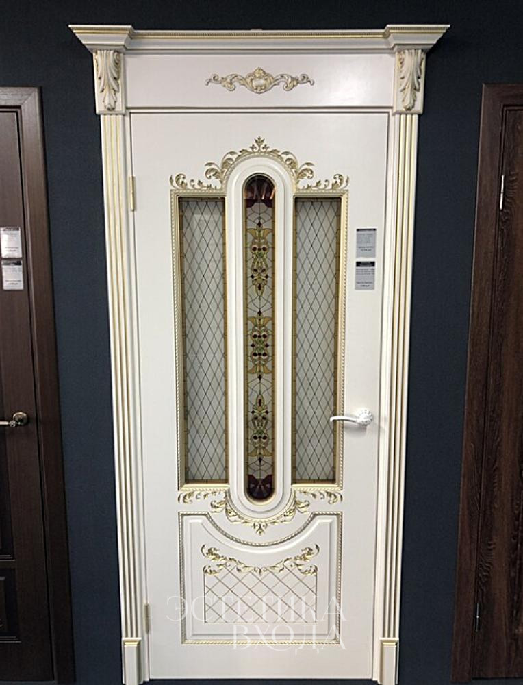 межкомнатная дверь Александрия 2 ПО эмаль купить межкомнатные двери в Краснодаре двери эстетика входа Краснодар (1)