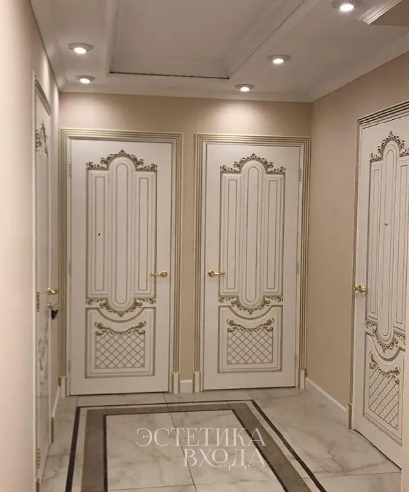 межкомнатная дверь Александрия 2 эмаль купить межкомнатные двери в Краснодаре двери Эстетика входа Краснодар