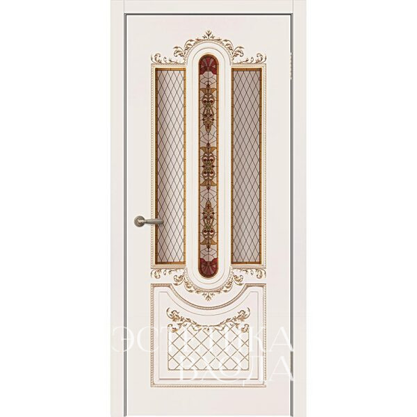 межкомнатная дверь Александрия 2 ПО эмаль купить межкомнатные двери в Краснодаре двери эстетика входа Краснодар (1)