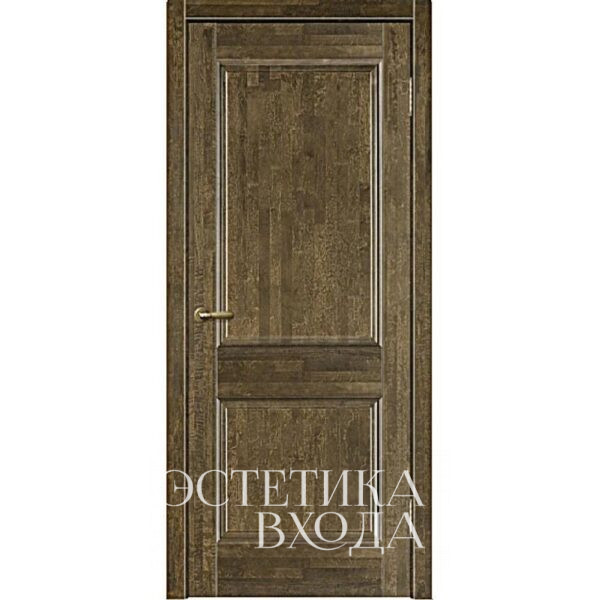 межкомнатная дверь Элегия 2 массив ольхи бренерский орех купить двери из массива в Краснодаре (1)