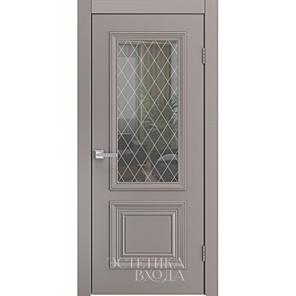 межкомнатная дверь Неаполь 2 мокко купить межкомнатные двери в эмали Краснодар (1)