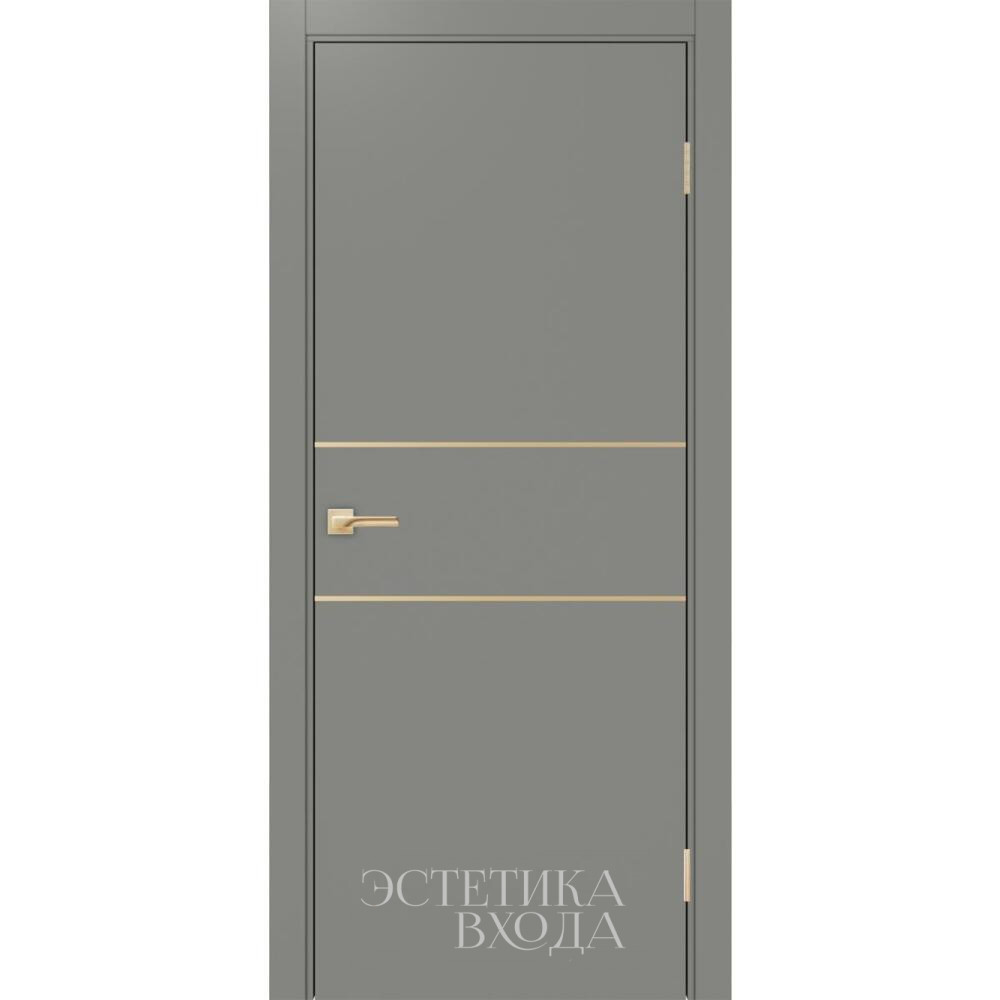 межкомнатная дверь Неаполь 203 молдинг алюм.золото оптима порте купить двери оптима порте в Краснодаре