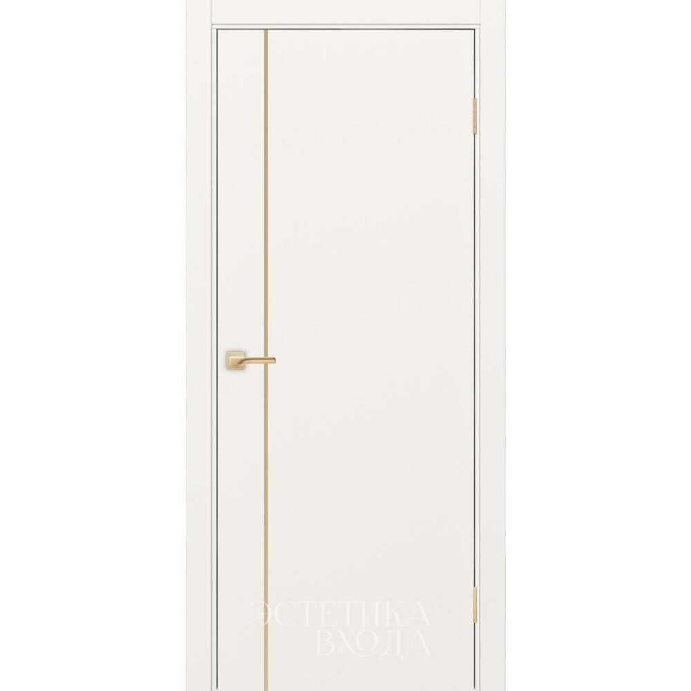межкомнатная дверь Неаполь 204 молдинг алюм.золото оптима порте купить двери оптима порте в Краснодаре