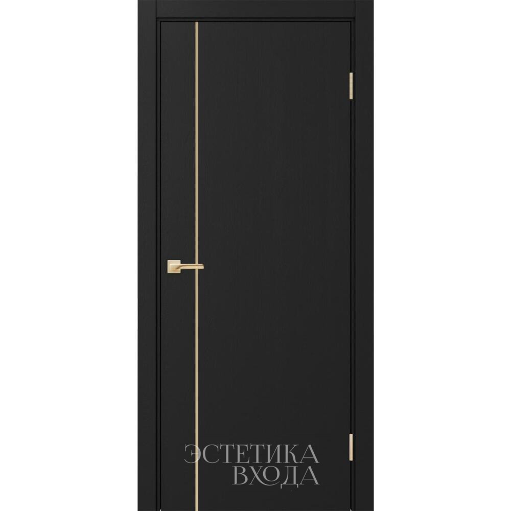 межкомнатная дверь Неаполь 204 молдинг алюм.золото оптима порте купить двери оптима порте в Краснодаре