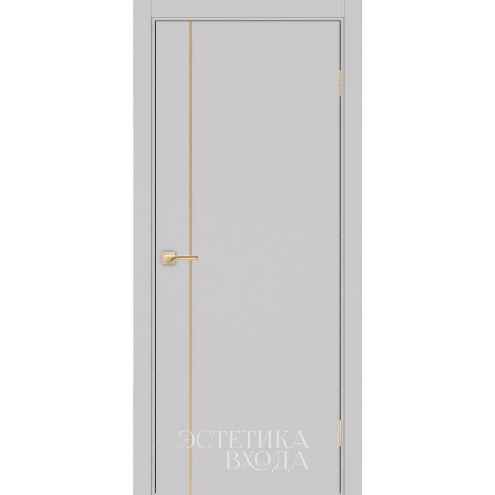 Межкомнатная дверь Неаполь 204 золотой молдинг ( 6 цветов ) — изображение 6