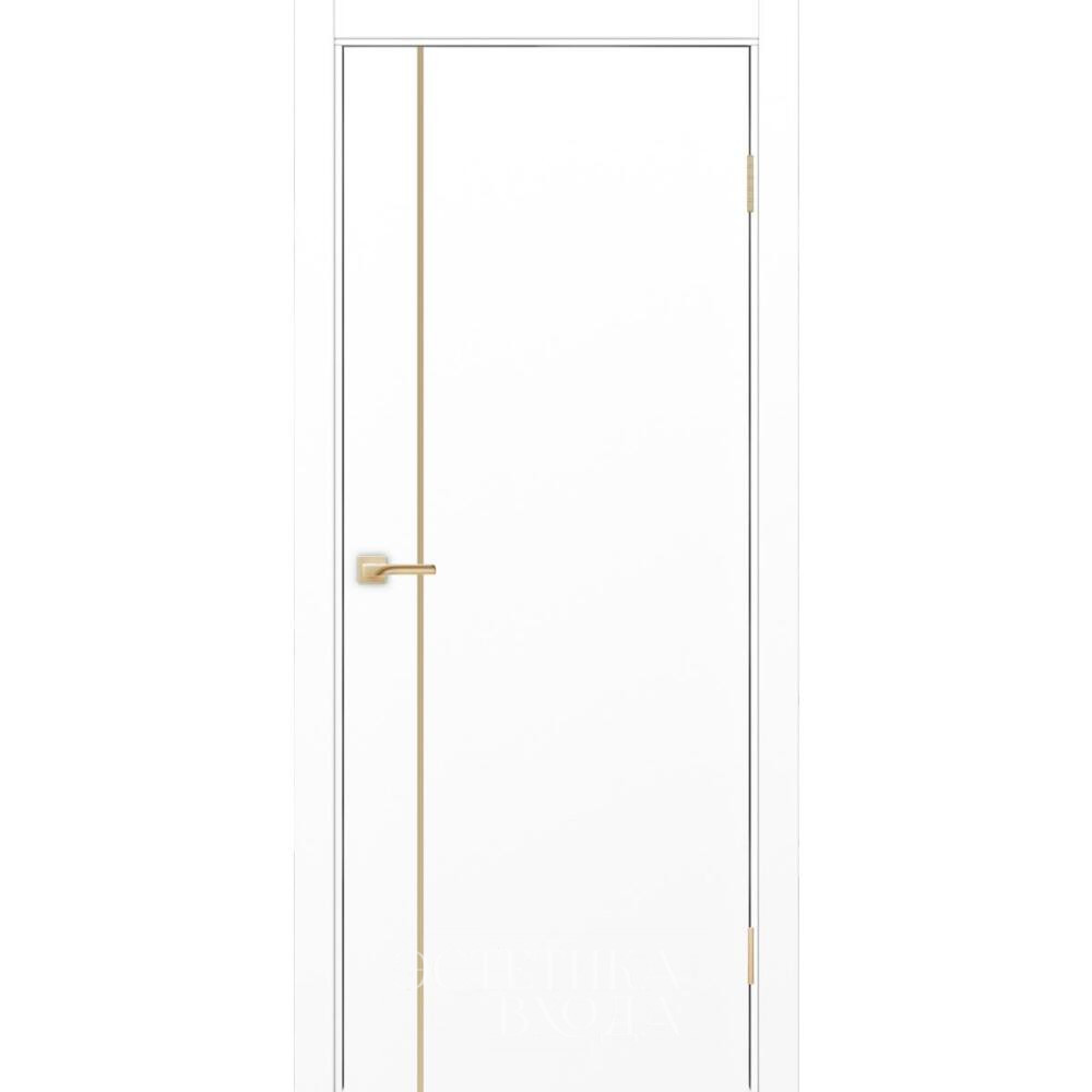 Межкомнатная дверь Неаполь 204 золотой молдинг ( 6 цветов ) — изображение 3