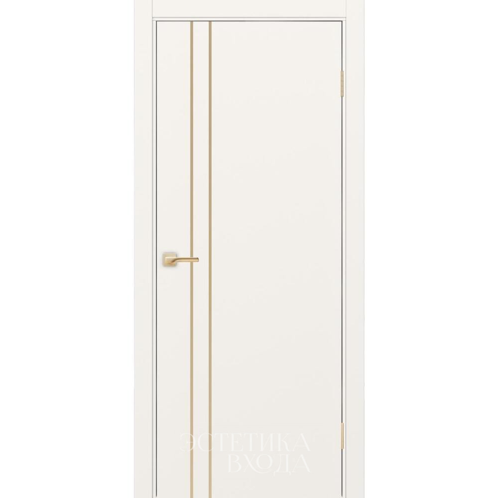 межкомнатная дверь Неаполь 205 молдинг алюм.золото оптима порте купить двери оптима порте в Краснодаре
