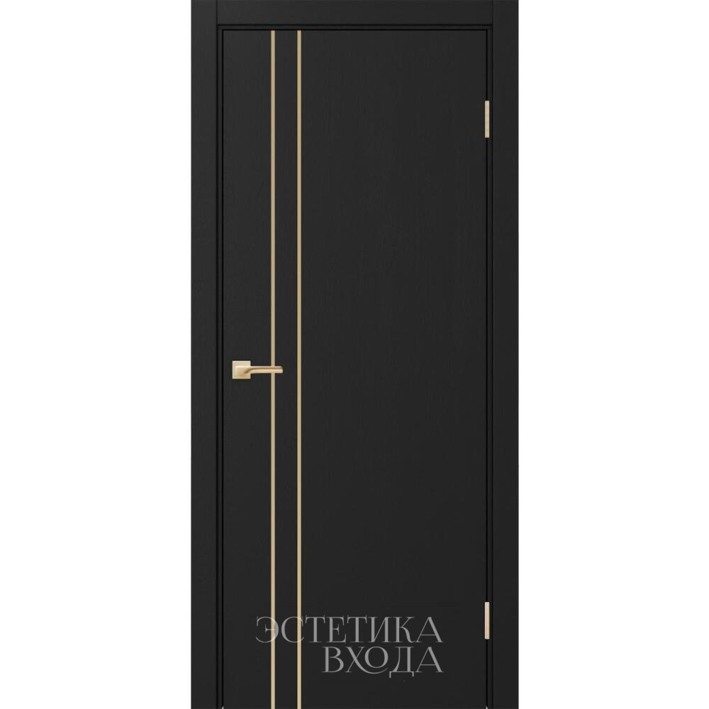 межкомнатная дверь Неаполь 205 молдинг алюм.золото оптима порте купить двери оптима порте в Краснодаре