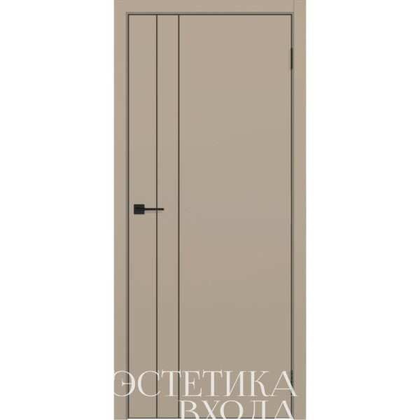 межкомнатная дверь Мона 58 керамик беж купить межкомнатные двери с алюминиевой кромкой в Краснодаре