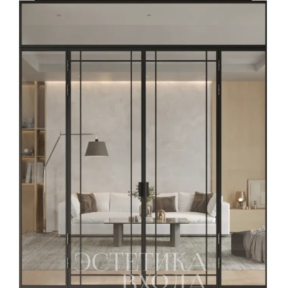 перегородка с фрамугой